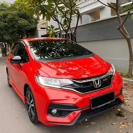 Plat H LOW KM Jazz RS 2019 Merah Matic Service Record