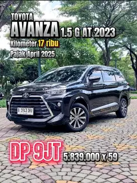 TOYOTA AVANZA G 1.5 AT 2023 - DP 9JT