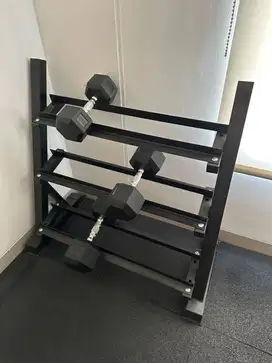 RAK DUMBELL 3 TINGKAT