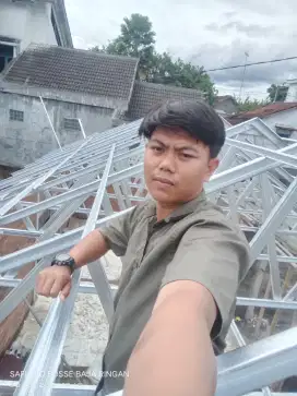 Baja ringan terpasang garansi pemasangan