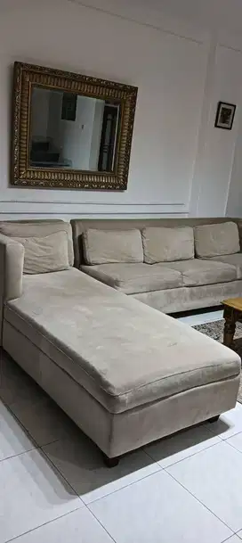 Sofa Preloved Grey Color