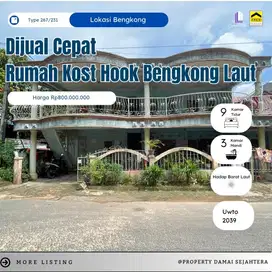 Dijual Rumah Kost Bengkong Laut