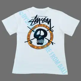 Vintage T-shirt Stussy - Skull Surf Skate