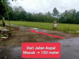 Tanah dijual murah pekarangan di gunungsari bejiharjo gunungkidul