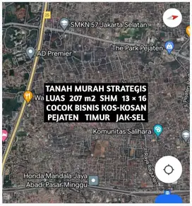 TANAH KAVLING MURAH STRATEGIS DI PEJATEN TIMUR PASAR MINGGU JAKSEL