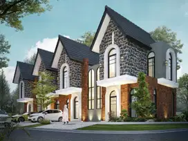 VILLA INDEND 2 LANTAI + BALKON  LOKASI DEKAT MALL LIPPO PLAZA BATU