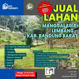JUAL LAHAN & BANGUNAN  DESTINASI WISATA LEMBANG BANDUNG