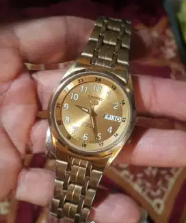 Seiko 5 gold military (full original)