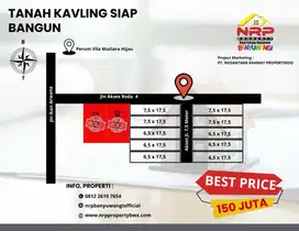 Dijual Tanah Murah 100 Jutaan di Kertosari - Banyuwangi