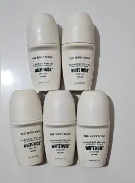 White Musk Deodorant Roll On The Body Shop