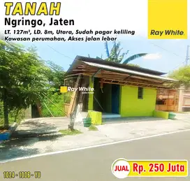 Dijual Tanah Kavling di Area Perumahan Ngringo, Jaten