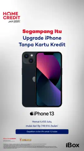 Segampang Itu Kredit iPhone 13 (Turun Harga)