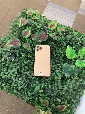 iPhone 11 Pro 256Gb Gold All Provider Fullset Aman Mulus