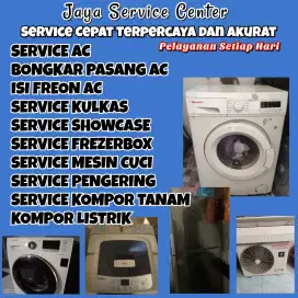 Service AC Frezerbox Kulkas Servis Mesin Cuci Bongkar Pasang AC Beji