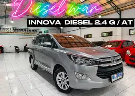 Toyota Kijang INNOVA G 2.4 Diesel AT 2018 Silver tua