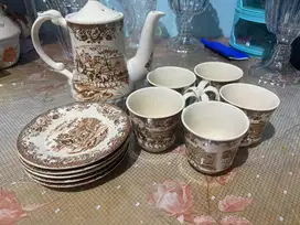 Tea Set Oxford Keramik Vintage