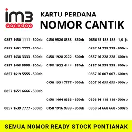 NOMOR CANTIK IM3 PRABAYAR