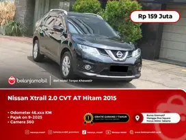 [ LOW KM ] Nissan Xtrail 2.0 CVT AT Hitam 2015/2016