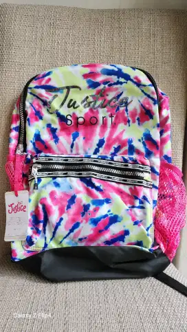 Tas Backpack Justice Tie Dye