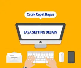 Lowongan untuk jasa setting dan desain grafis dengan sistem bagi hasil