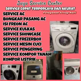 Service AC Bongkar AC Pasang AC Servis Mesin Cuci Kulkas Frezer Candi