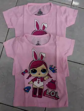 Kaos anak perempuan LOL