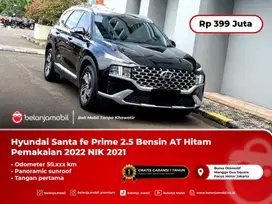 [PANORAMIC] Hyundai Santafe Santa fe Prime 2.5  Hitam 2022 NIK 2021