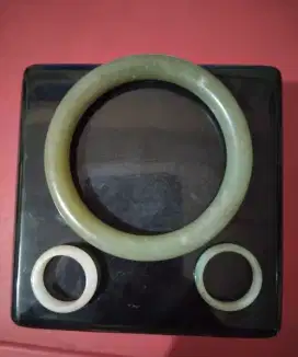 Gelang & cincin giok asli RRC