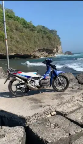 Satria s 2 tak mesin halus