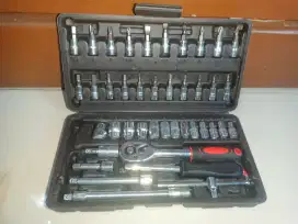 Kunci shock 46pcs universal