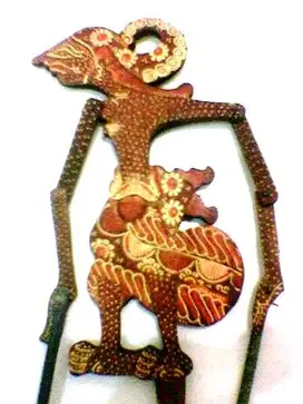 Wayang Kayu Batik