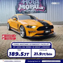 TERMURAH FREE ANGSURAN 3x FORD MUSTANG ECOBOOST FACELIFT MATIC 2019