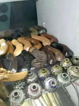 Aneka Deder / Handle Kayu keris Solo & Jogja Antik Lawas