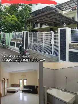 rumah 2 lantai dekat Gor bima
