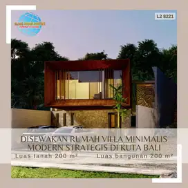 Sewa Villa Kuta Bali Murah Aman Furnish Lengkap Nyaman Dekat GWK