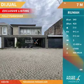 Dijual Rumah Premium Full Furnished di Persada Asri Pusat Kota Kediri