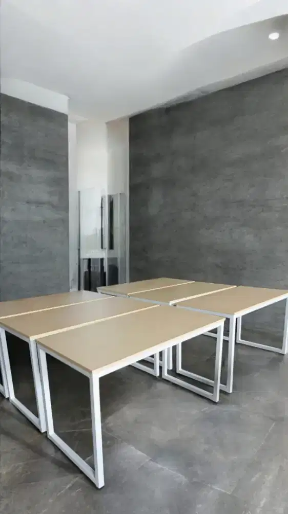 Meja kerja office table desk 120