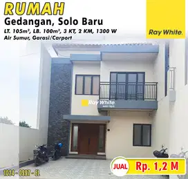 Rumah Bagus Dan Siap Huni 2 Lantai Lokasi Gedangan Solobaru