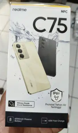 Terbaru realme C75 8/128 IP69 6000mah
