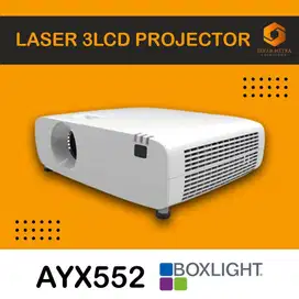 JUAL PROJECTOR BOXLIGHT AYX552 Proyektor Laser 3LCD dengan 4K untuk pr