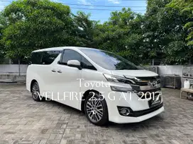 Toyota VELLFIRE 2.5 G AT 2017, Istimewa odo 6rb