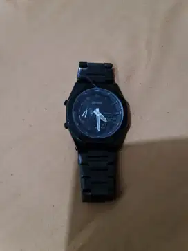 Jam tangan skmei analog digital black