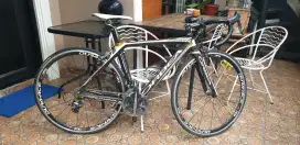 On road bike Orbea Orca gold