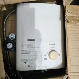 Jual Murah Rinnai Water Heater Gas Pemanas Air MANDI Bekas