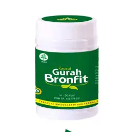 Kapsul Gurah Bronfit Naturafit isi 50 Kapsul