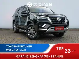 Fortuner VRZ Matic 2021