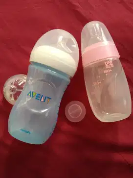 DI JUAL PRELOVED BOTOL DOT AVENT NATURAL & BOTOL DOT UNIMOM