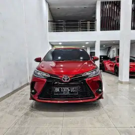 (TDP 28JT) YARIS TRD 7 AIRBAGS A/T 2021 / 2022 merah toyota sportivo