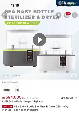 Sterilizer & dryer GEA