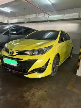 Toyota Yaris 1.5 TRD Sportivo 7 AB Bensin - AT 2019 Kuning Citrus